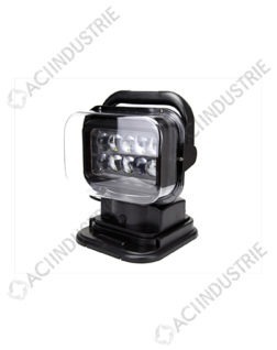Remote or Wire controled LED searchlight